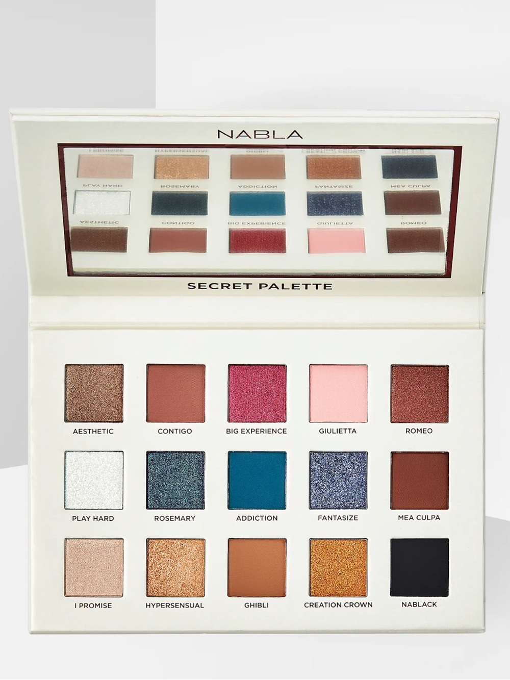 Nabla Secret Eyeshadow Palette 13.1g BRAND NEW/SEALED